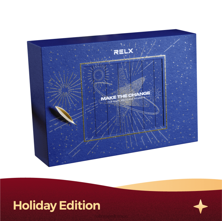 RELX France - RELX coffret cadeau du nouvel an 0L2J62 infini noir + glace pastèque