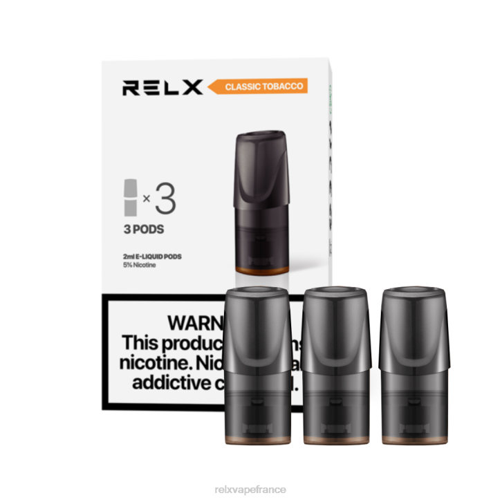 RELX France - RELX Classic gousses 0L2J122 tabac classique