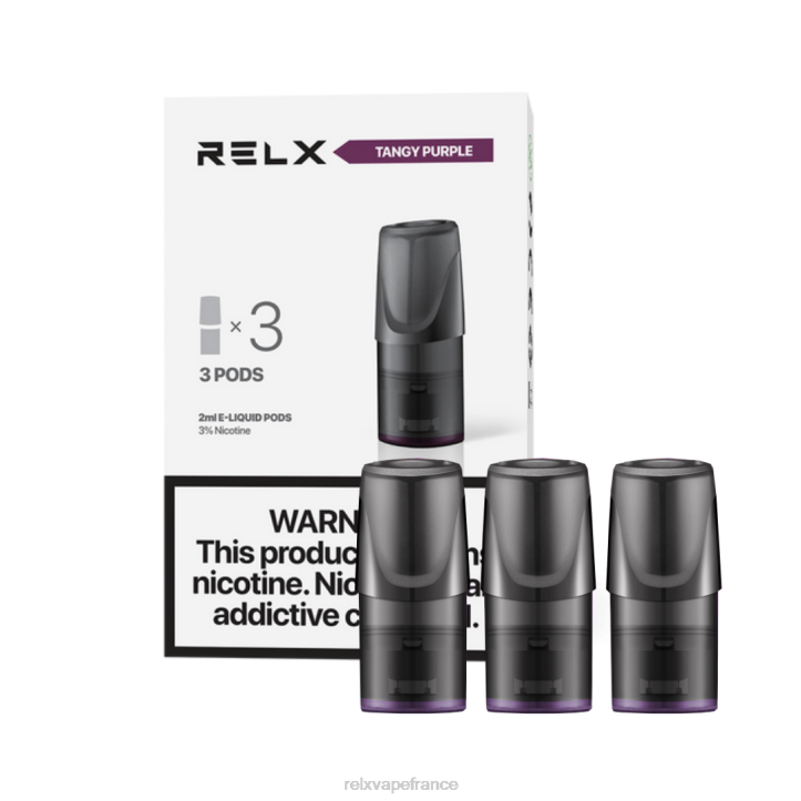 RELX France - RELX Classic gousses 0L2J132 raisin violet-violet acidulé