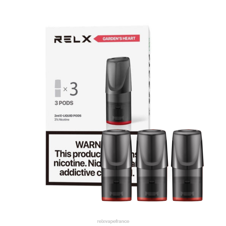 RELX Pods Paris - RELX Classic gousses 0L2J127 coeur-fraise du jardin