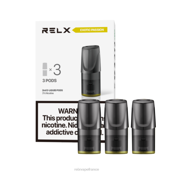 RELX Vape France - RELX Classic gousses 0L2J124 exotique passion-passion-frais rouge