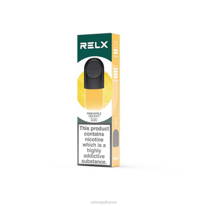 Best RELX Taste - RELX cosse 0L2J28 délice d'ananas