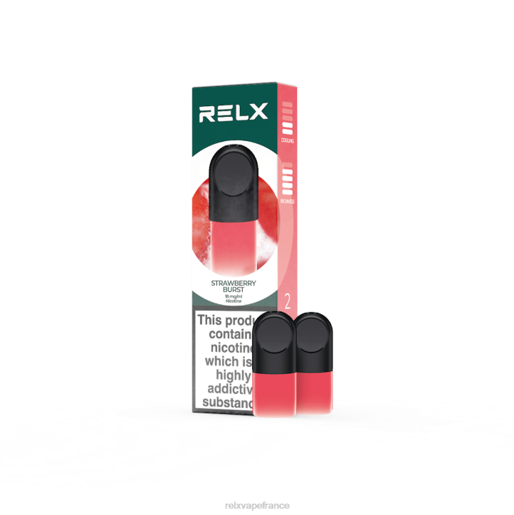 RELX Pods France - RELX cosse 0L2J34 éclat de fraise