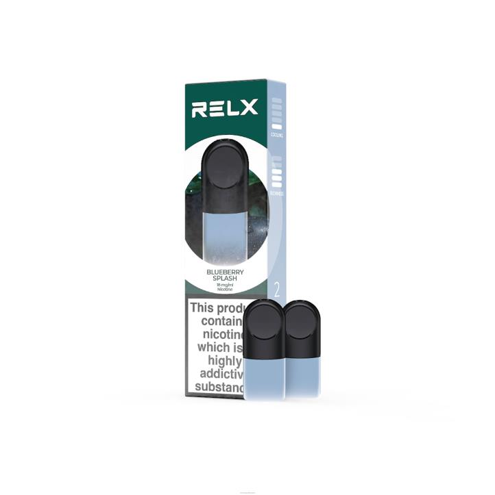 RELX Top Flavors - RELX cosse 0L2J29 éclaboussure de myrtille
