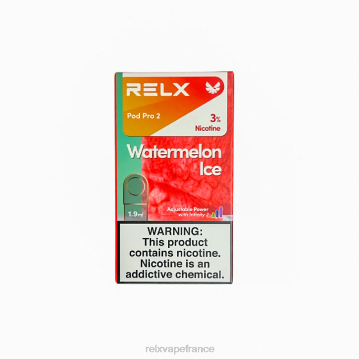 Best RELX Taste - RELX pod pro 2 - 3 dosettes 0L2J109 glace à la pastèque