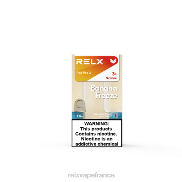 Best RELX Taste - RELX pod pro 2 - 3 dosettes 0L2J89 gel de banane