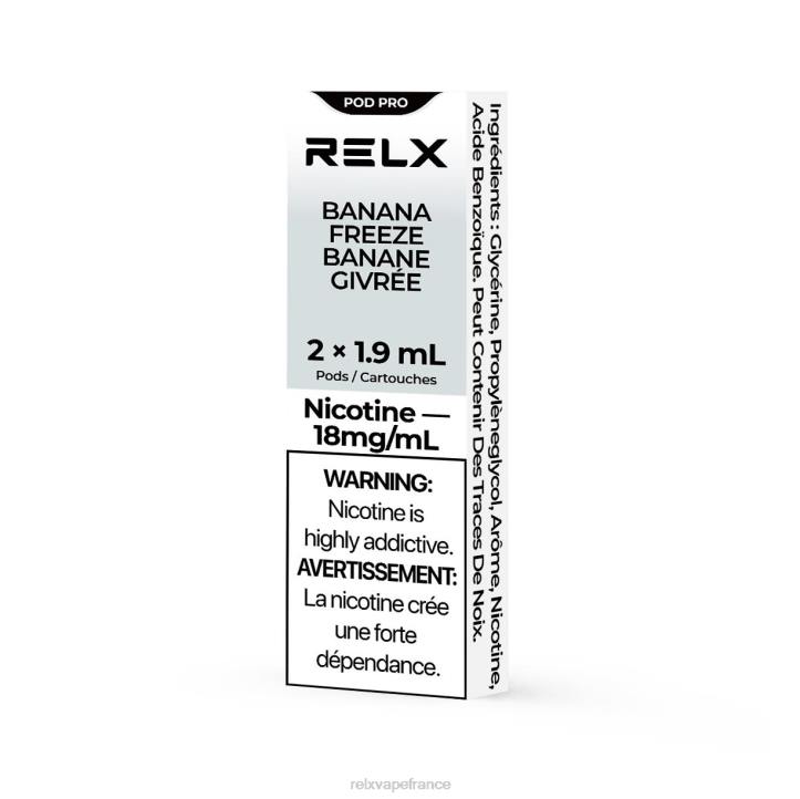 Best RELX Taste - RELX pod pro - 2 dosettes 0L2J18 gel de banane