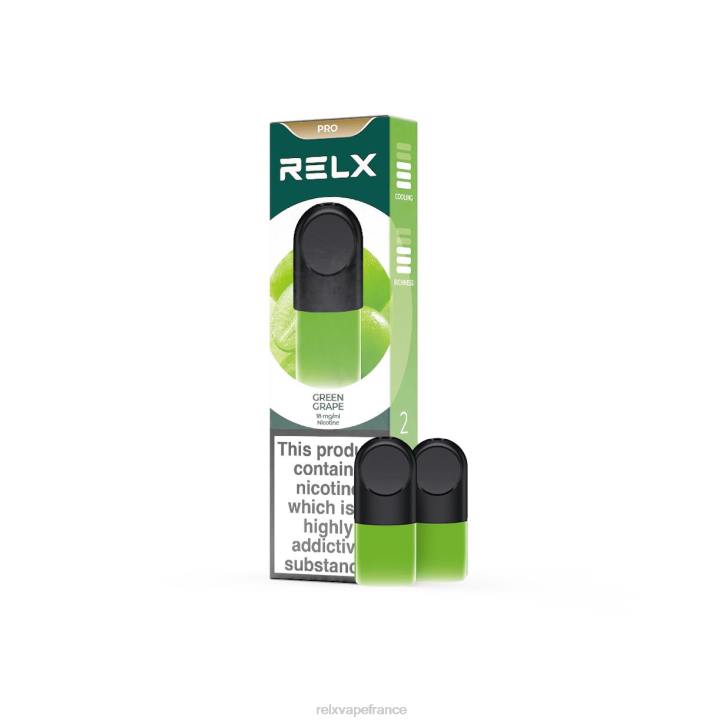 RELX France - RELX pod pro - 2 dosettes 0L2J1 raisin vert