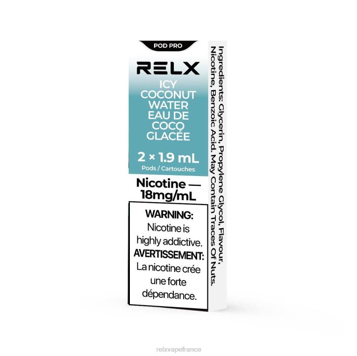 RELX France - RELX pod pro - 2 dosettes 0L2J21 eau de coco glacée