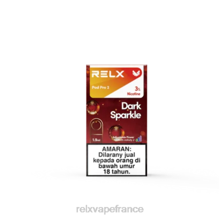 RELX Magasin - RELX pod pro 2 - 3 dosettes 0L2J91 coca foncé scintillant