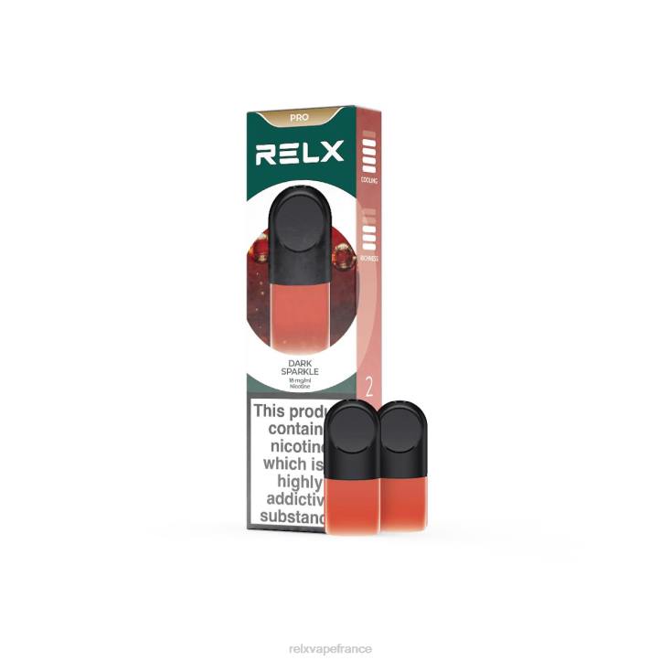 RELX Magasin - RELX pod pro - 2 dosettes 0L2J20 éclat sombre