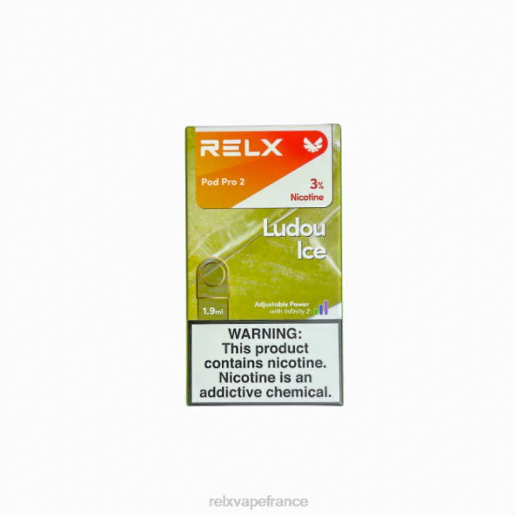 RELX Pods Paris - RELX pod pro 2 - 3 dosettes 0L2J97 glace aux haricots mungo