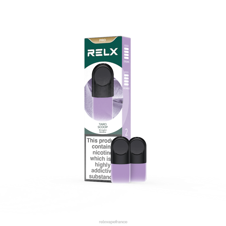 RELX Pods Paris - RELX pod pro - 2 dosettes 0L2J16 cuillère à taro