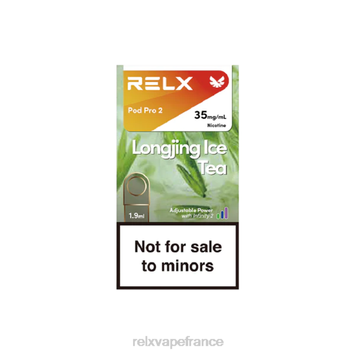 RELX Prix - RELX pod pro 2 - 3 dosettes 0L2J93 thé longjing