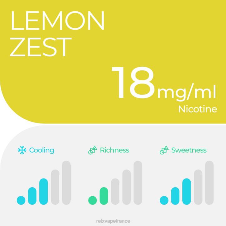 RELX Top Flavors - RELX pod pro - 2 dosettes 0L2J19 zeste de citron