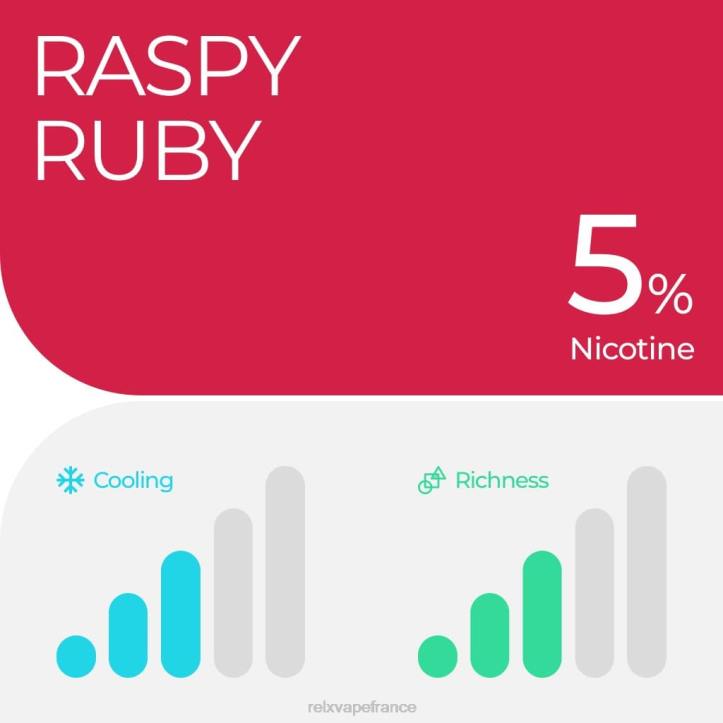 RELX Top Flavors - RELX pod pro - 2 dosettes 0L2J9 framboise rubis