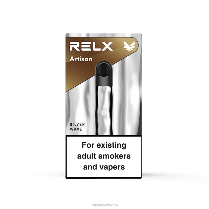 RELX Pods France - RELX Metal Artisan appareil 0L2J65 vague d'argent
