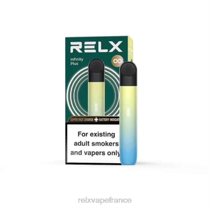 Best RELX Taste - RELX Infinity plus 0L2J79 bleu jaune