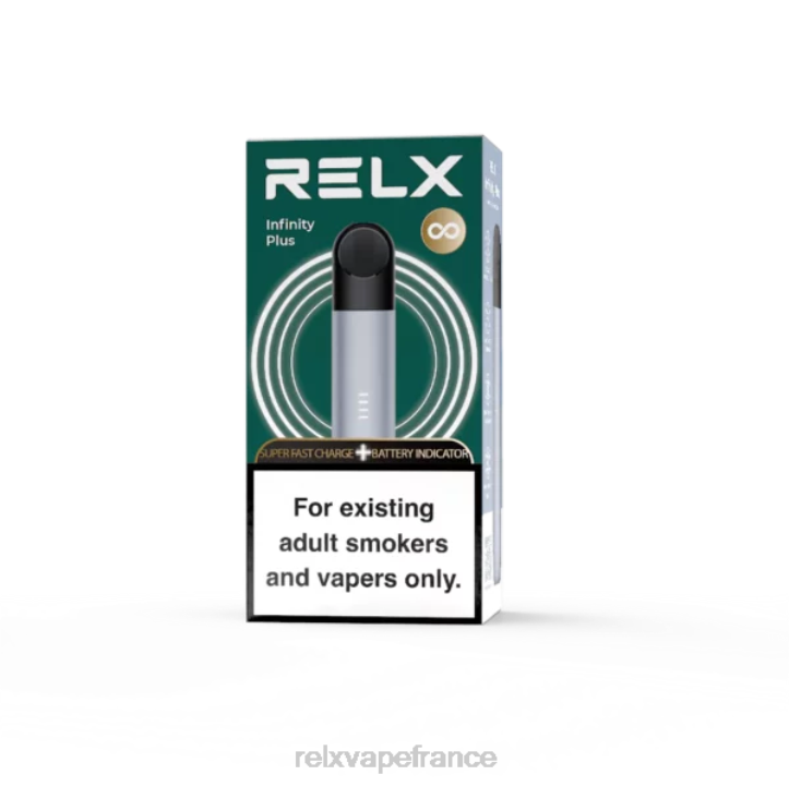 RELX Pods France - RELX Infinity plus 0L2J85 Gris Argenté