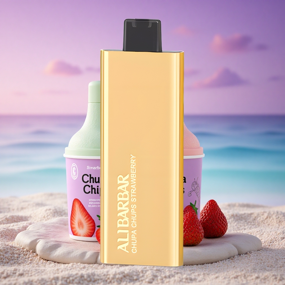 Alibarbar Pandora 7000 Puffs Chupa Chups Fraise 17 ml 70 g