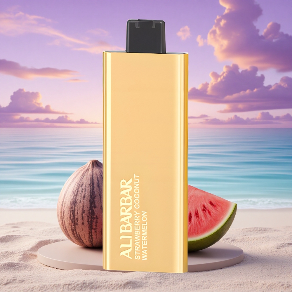 Alibarbar Pandora 7000 Puffs Fraise Noix de Coco Pastèque 17 ml 70 g