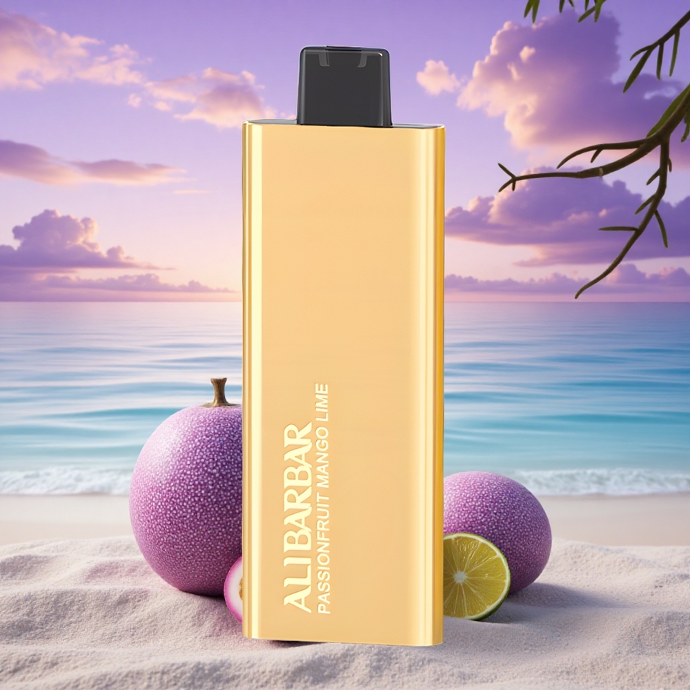 Alibarbar Pandora 7000 Puffs Fruit de la Passion Mangue Citron Vert 17 ml 70 g