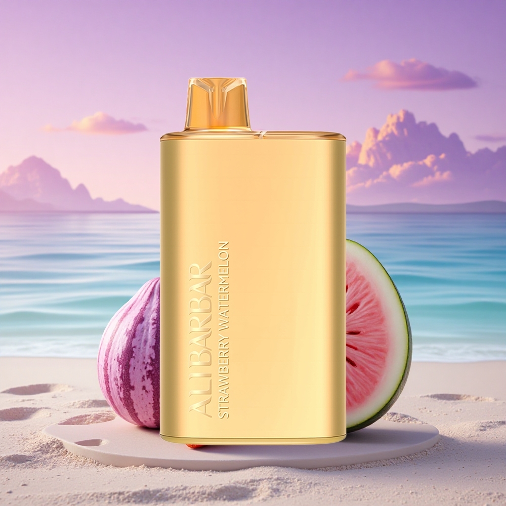 Alibarbar Rich 8000 Puffs Fraise Pastèque 20ml 2000mAh