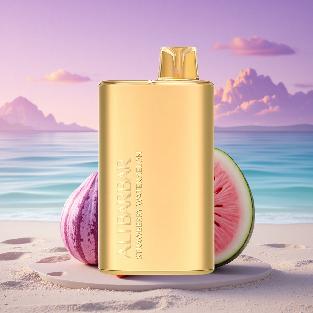 Alibarbar Rich 8000 Puffs Fraise Pastèque 20ml 2000mAh