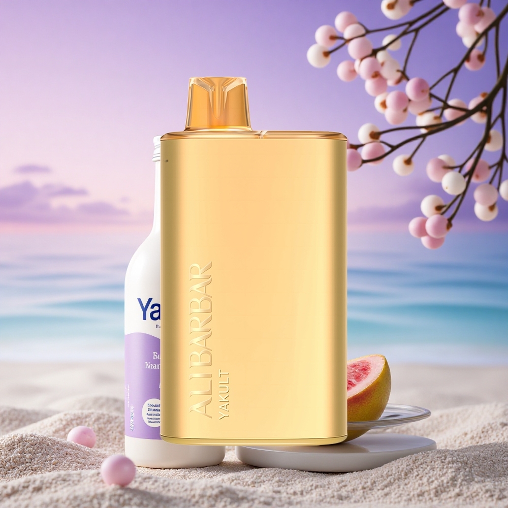 Alibarbar Rich 8000 Puffs Yakult Éliquide 20ml Batterie 2000mAh