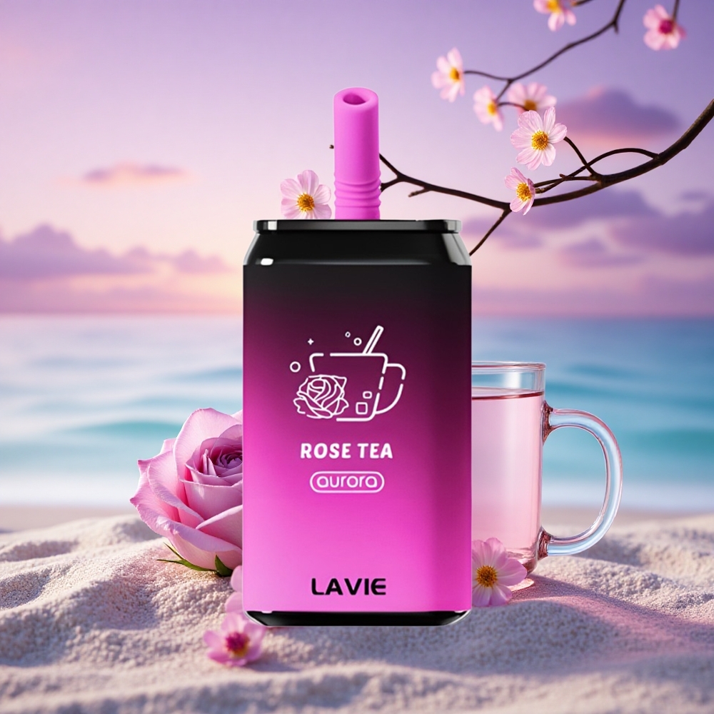 Lavie Aurora 11000 Puffs Thé à la Rose 650mAh 22ML