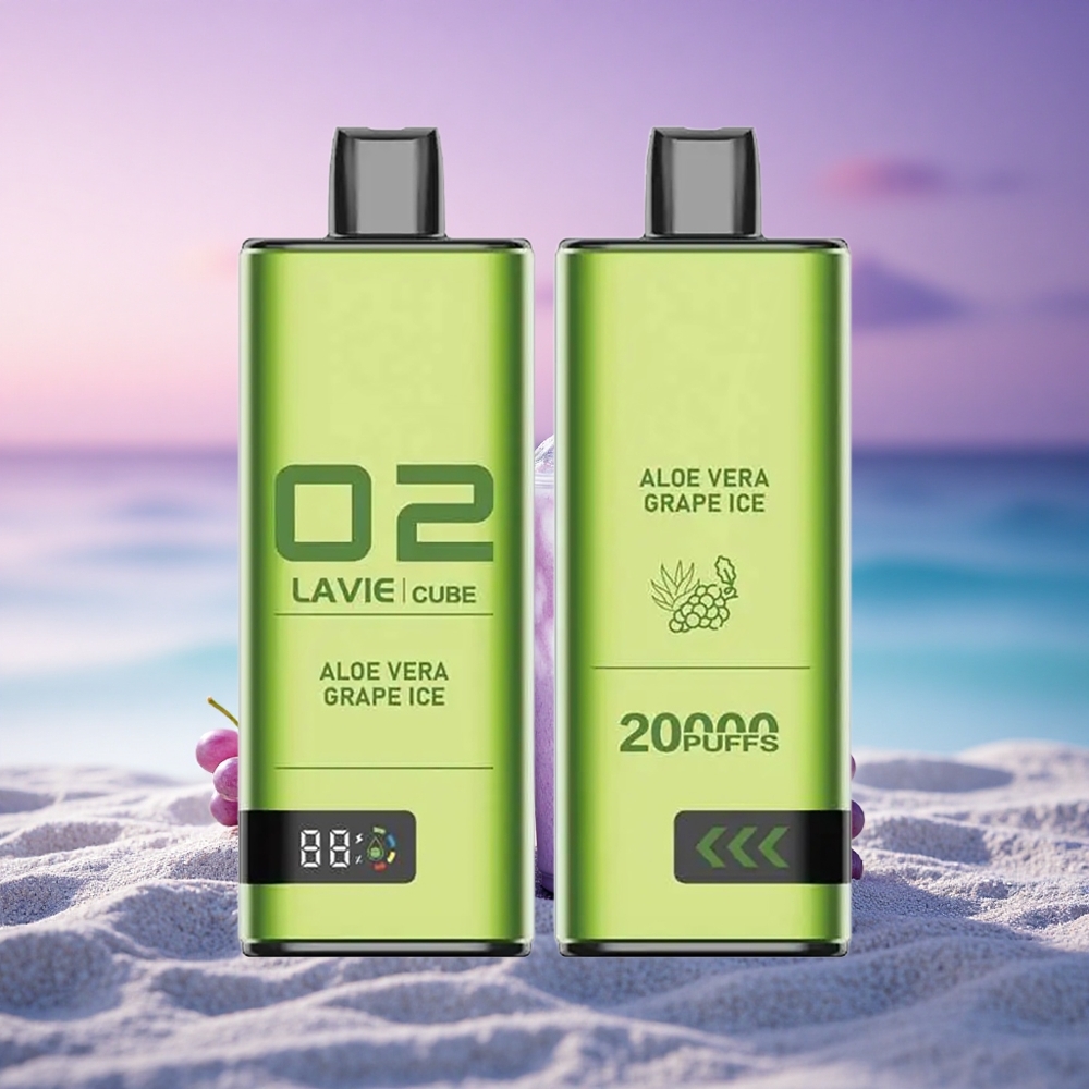 Lavie Cube 20000 Puffs Aloe Vera Grape Ice 28ML 600mAh