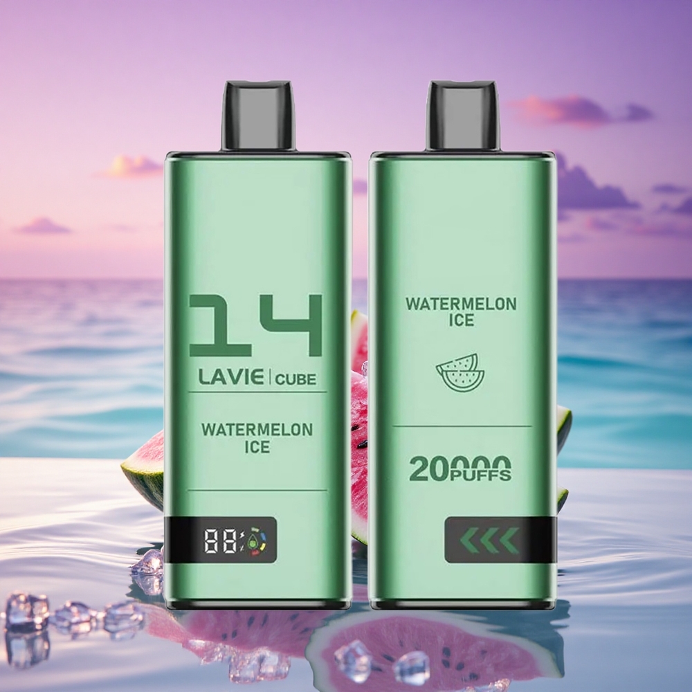 Lavie Cube 20000 Puffs Glace à la Pastèque 2% Nicotine 600mAh
