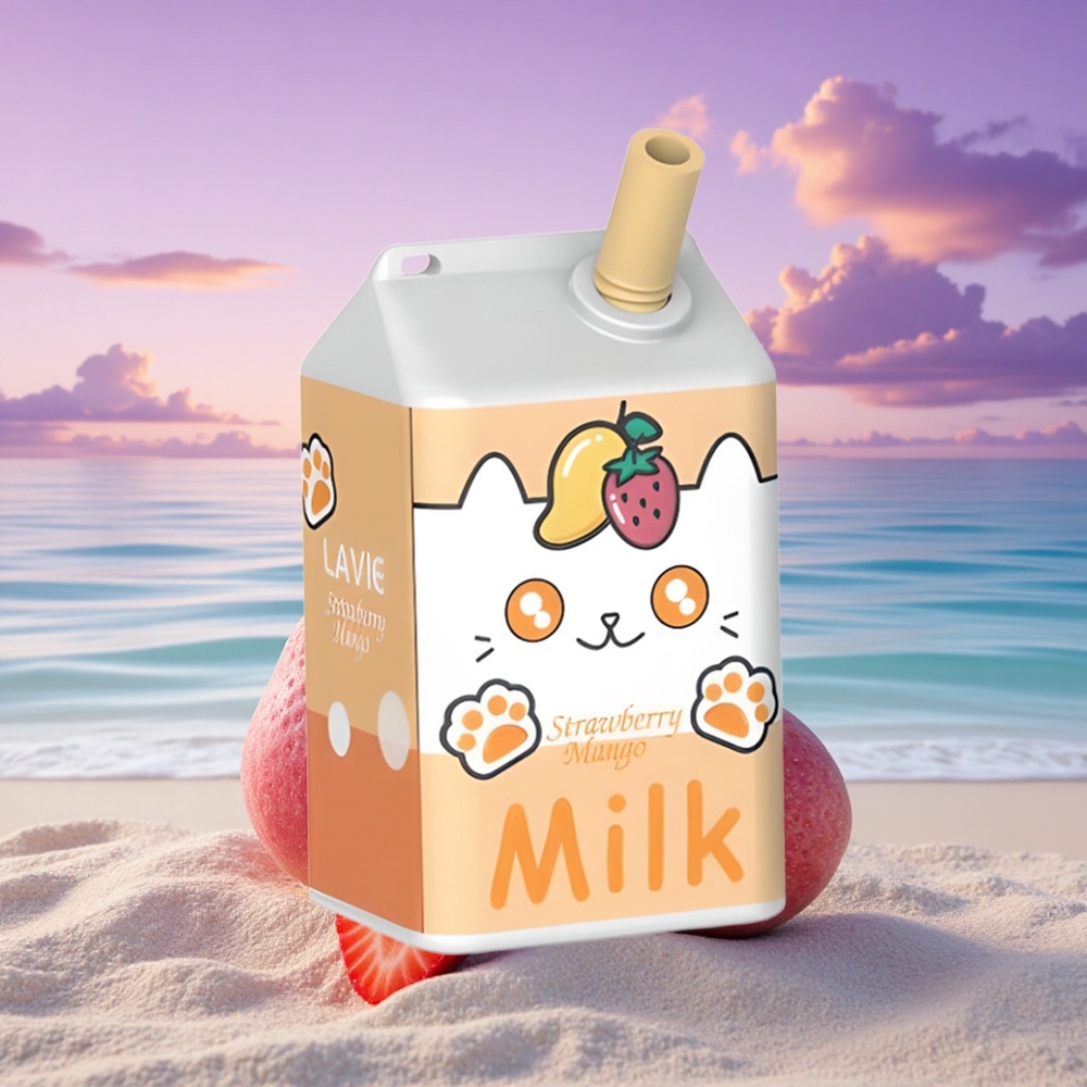 Lavie Milk 7000 Puffs Fraise Mangue 600mAh 16ML
