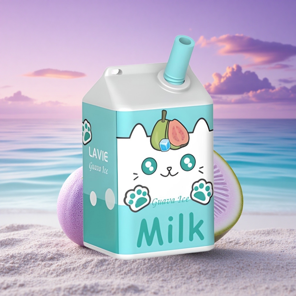 Lavie Milk 7000 Puffs Glace à Goyave 16ML 600mAh
