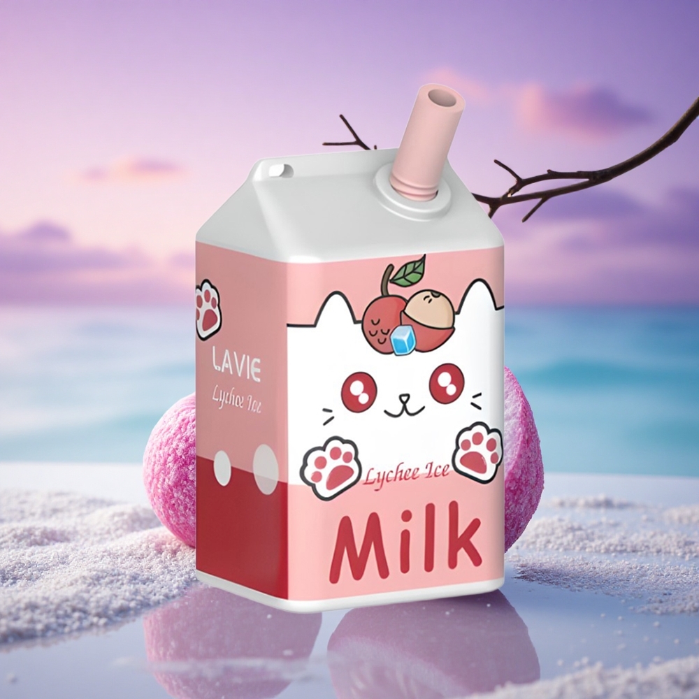 Lavie Milk 7000 Puffs Glace au Litchi 16ML 600mAh