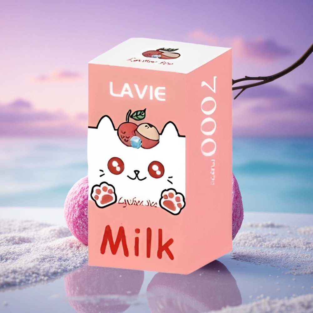 Lavie Milk 7000 Puffs Glace au Litchi 16ML 600mAh
