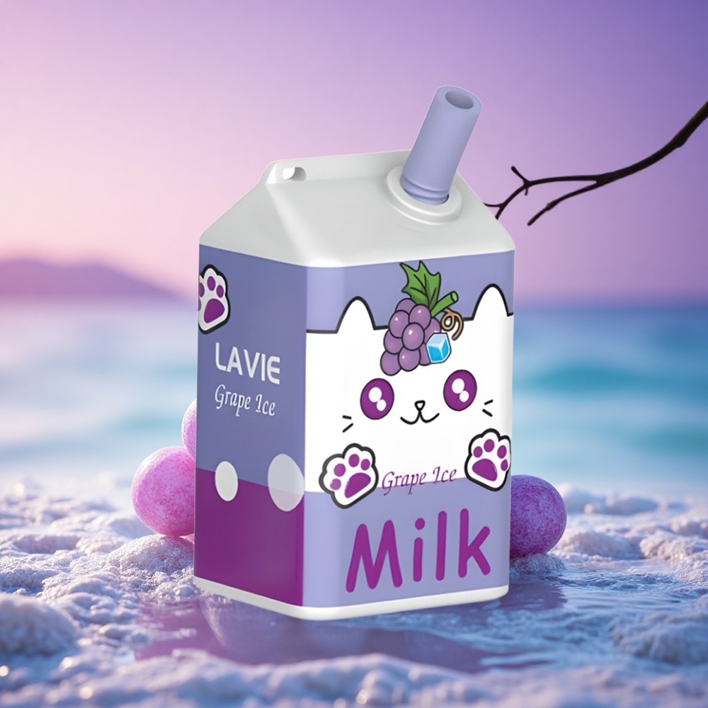 Lavie Milk 7000 Puffs Glace de Raisin 600mAh 16ML