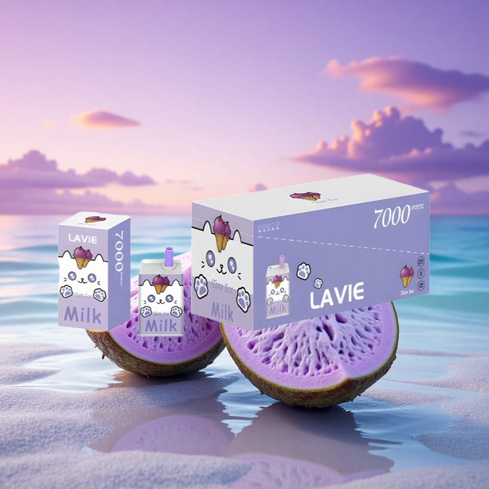 Lavie Milk 7000 Puffs Glace de Taro 16ML 600mAh