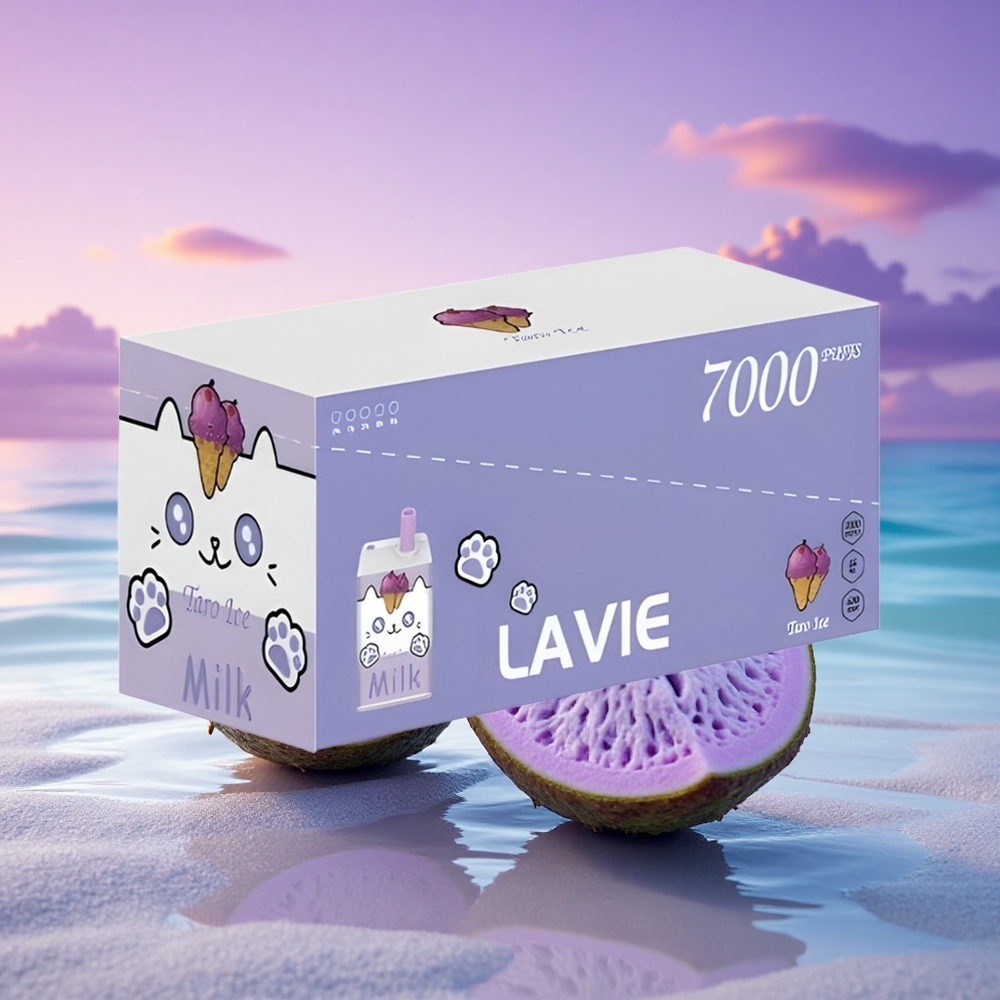 Lavie Milk 7000 Puffs Glace de Taro 16ML 600mAh