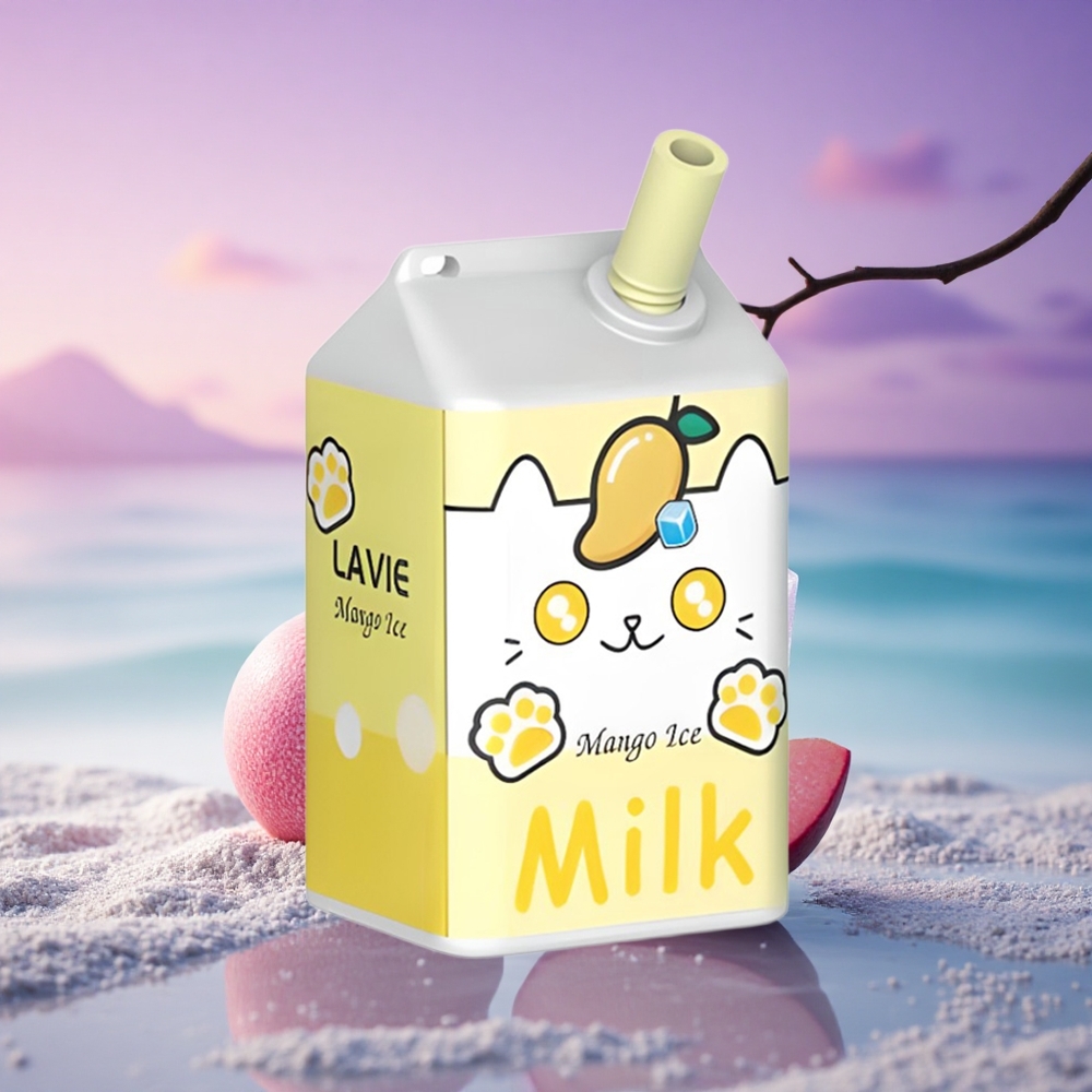 Lavie Milk 7000 Puffs Glace à la Mangue 600mAh 16ML