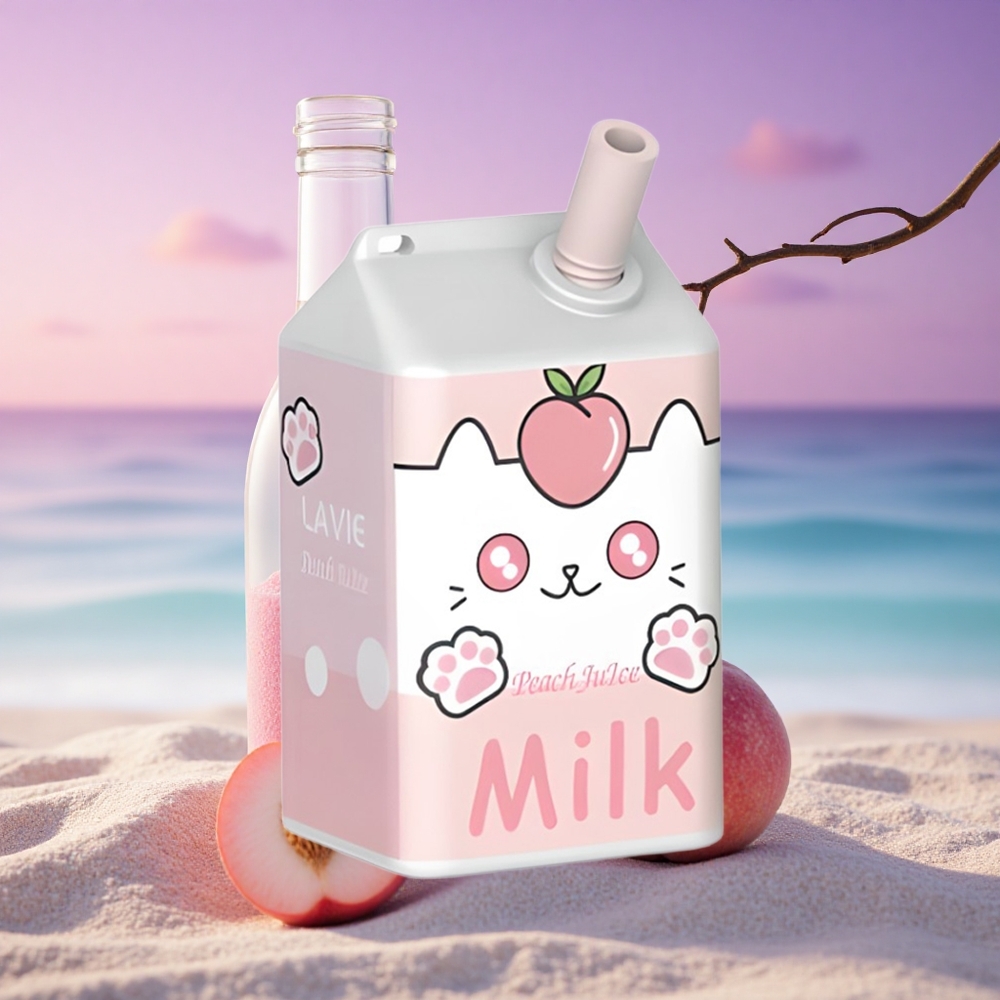 Lavie Milk 7000 Puffs Jus de Pêche 16ML 600mAh