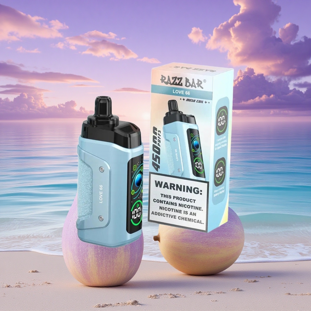 Razz Bar 45000 Puffs Amour 66 Type-C Rechargeable 20 mg/ml Nicotine