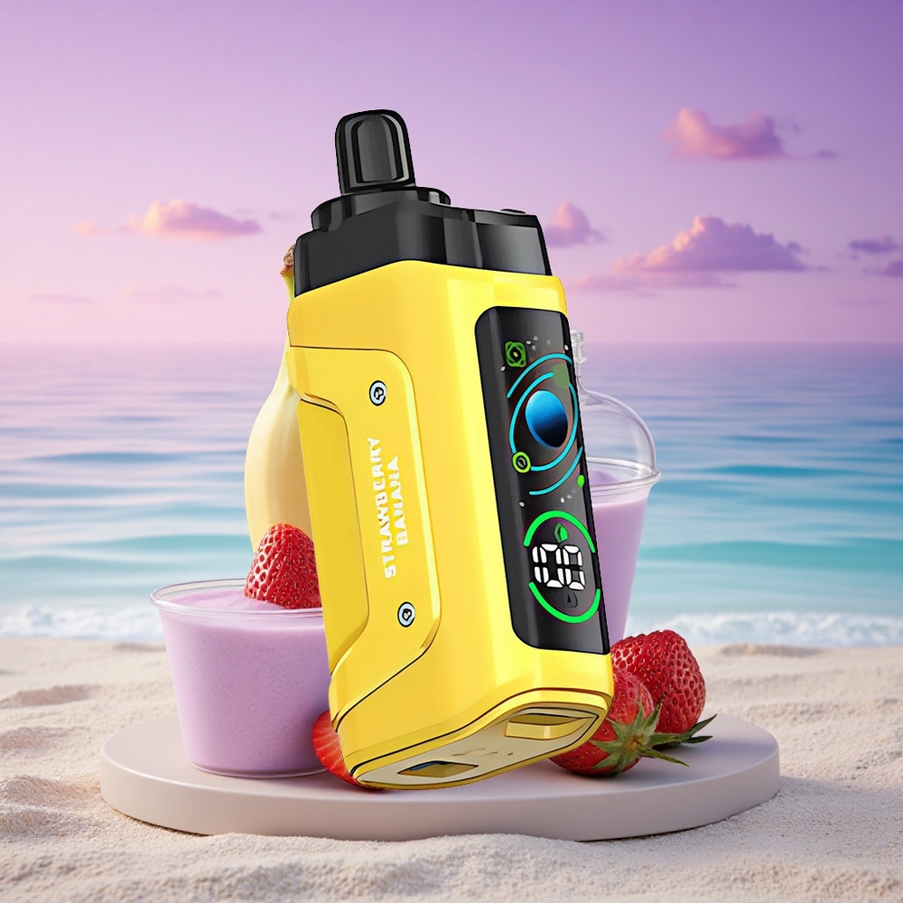 Razz Bar 45000 Puffs Fraise Banane 20mg Nicotine 650mAh