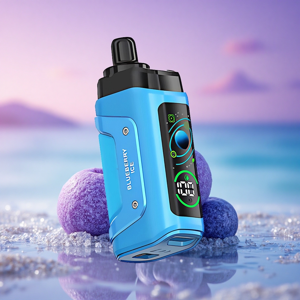Razz Bar 45000 Puffs Glace Myrtille Mesh 1.0 Ohm 650 mAh