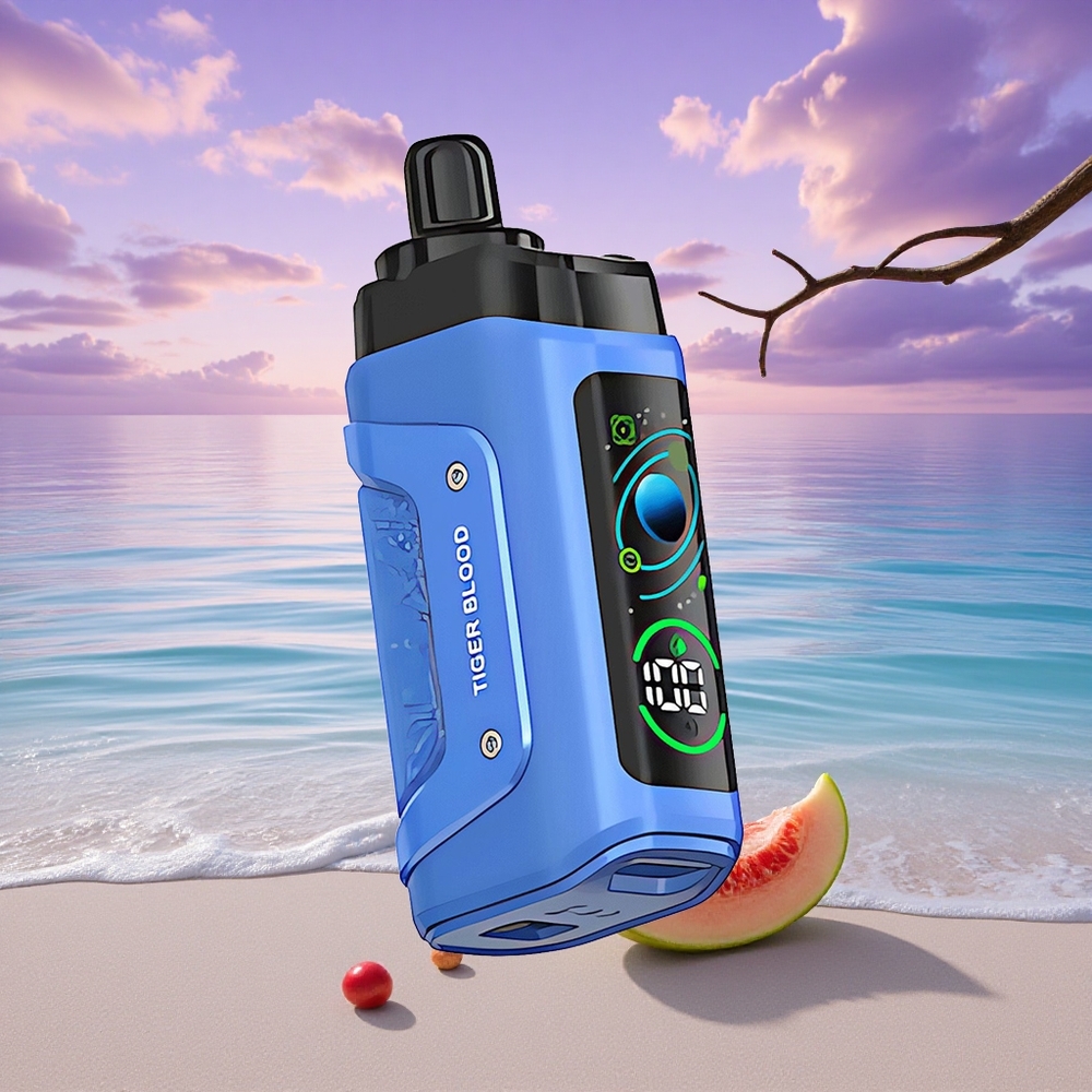 Razz Bar 45000 Puffs Sang de Tigre Type-C Rechargeable 20 mg/ml Nicotine