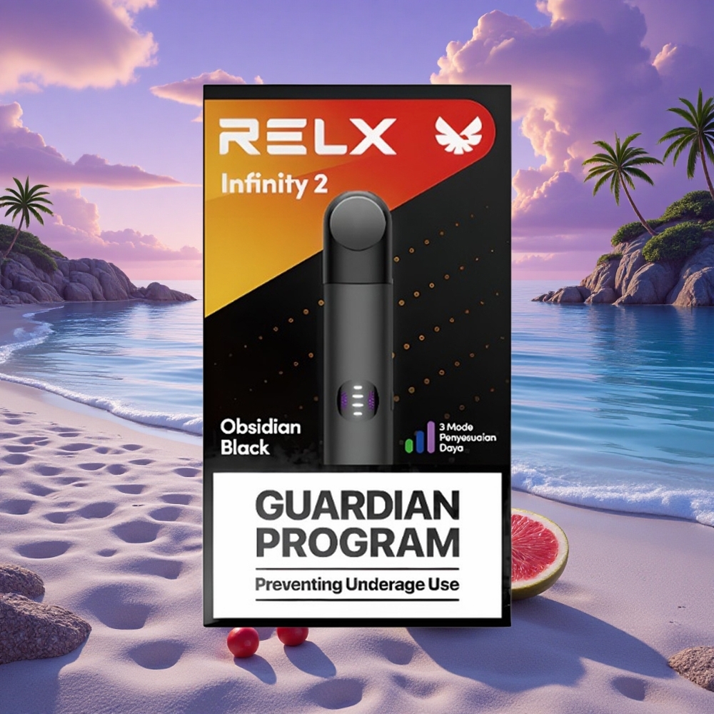 Relx Infinity 2 Vape Device Astéroïde Sombre 1.9ml 440mAh