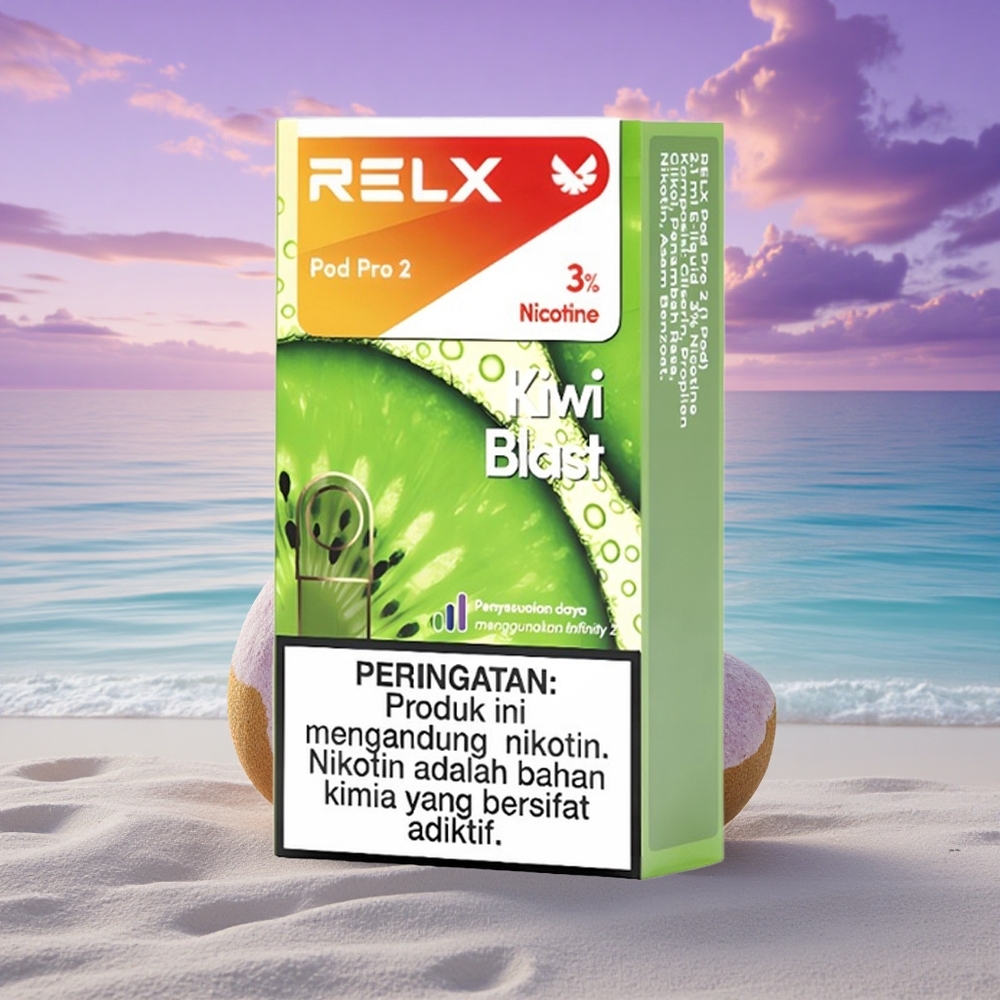 Relx Pod Pro 2 Vape Device Kiwi Éclat 30mg/ml de nicotine - 1.9ml - 3 modes de tension