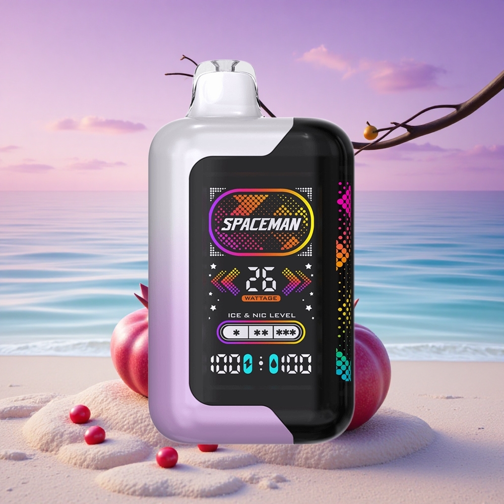 SMOK SPACEMAN SP40000 Puffs Cerise Grenade 1000mAh 50mg nicotine