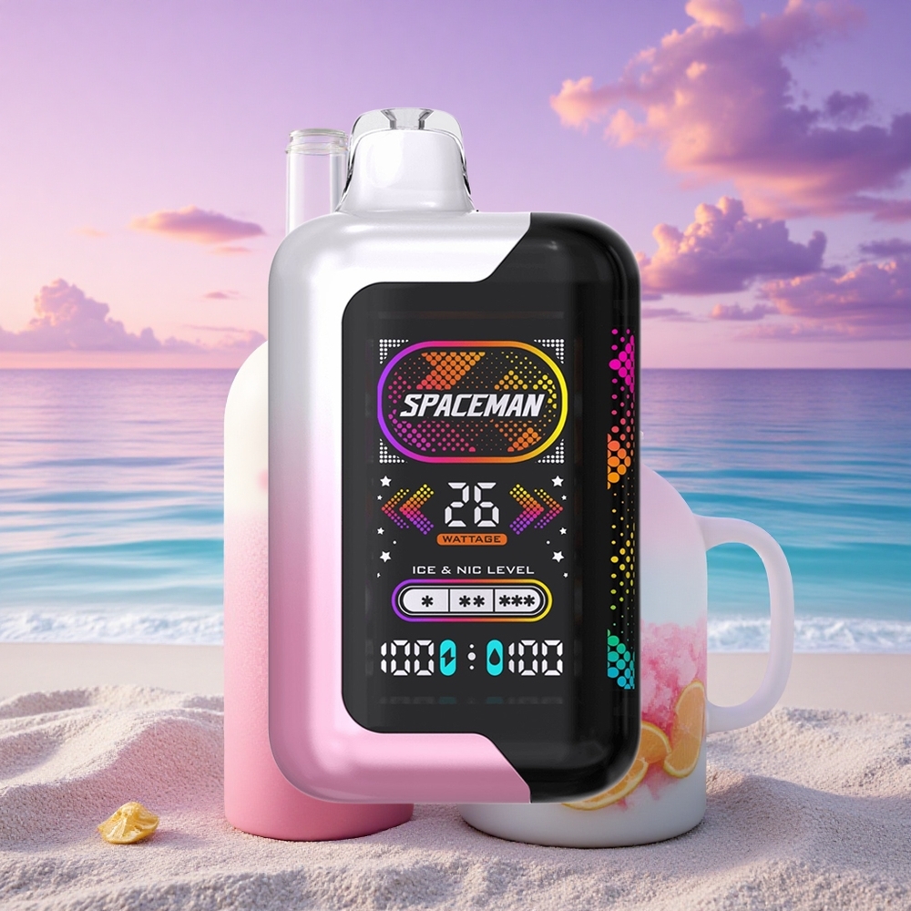SMOK SPACEMAN SP40000 Puffs Citronnade Rose 20ml 50mg Nicotine