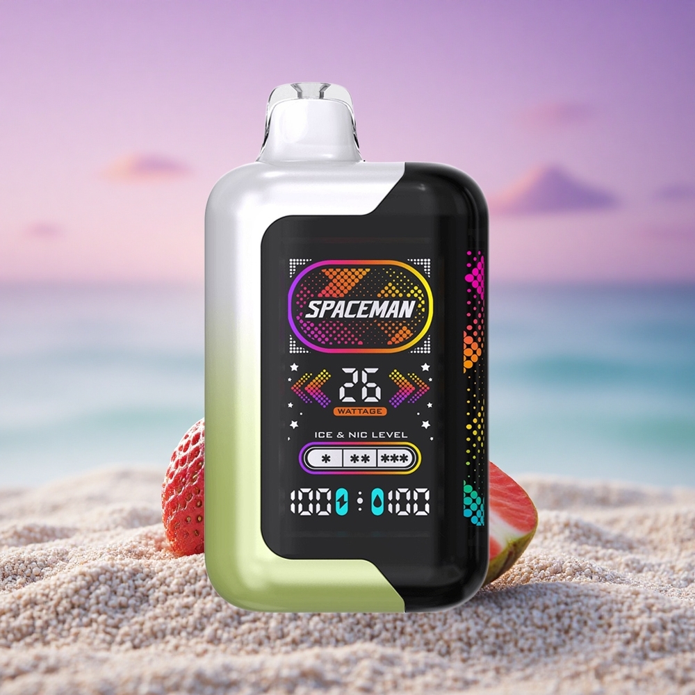 SMOK SPACEMAN SP40000 Puffs Fraise Kiwi 1000mAh 50mg Nicotine